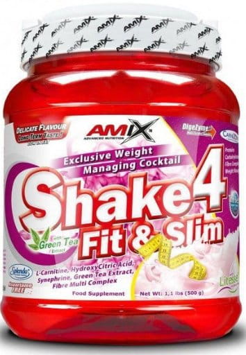 Proteínas en polvo Amix Shake 4 Fit&Slim 1000g - Vanilla