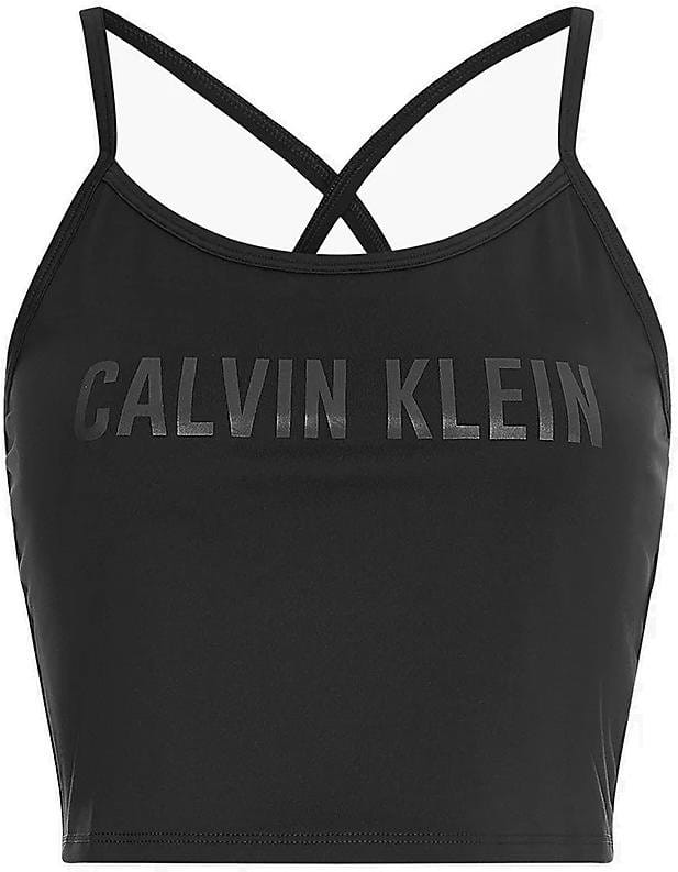 Camiseta sin mangas Calvin Klein Calvin Klein Cropped Tanktop