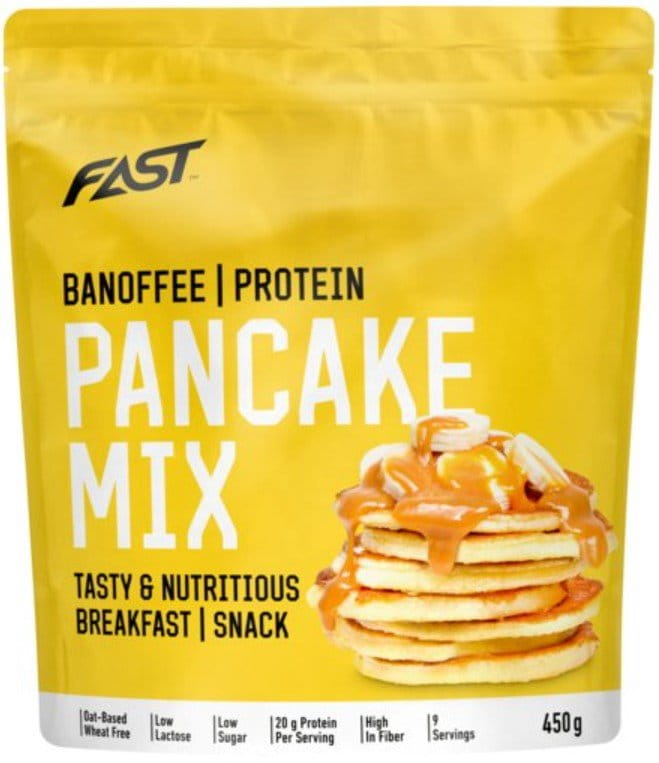 Tortitas de proteína FAST PRO PANCAKE MIX 450G - banana-toffee