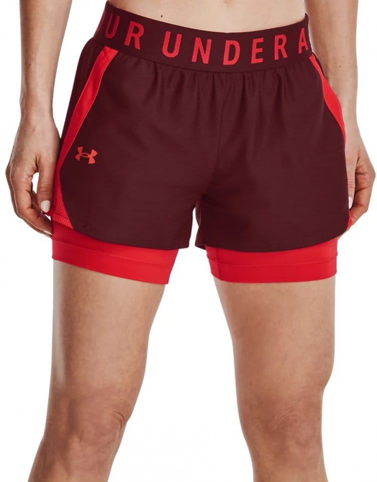 Pantalón corto Under Armour Play Up 2-in-1 Shorts -RED