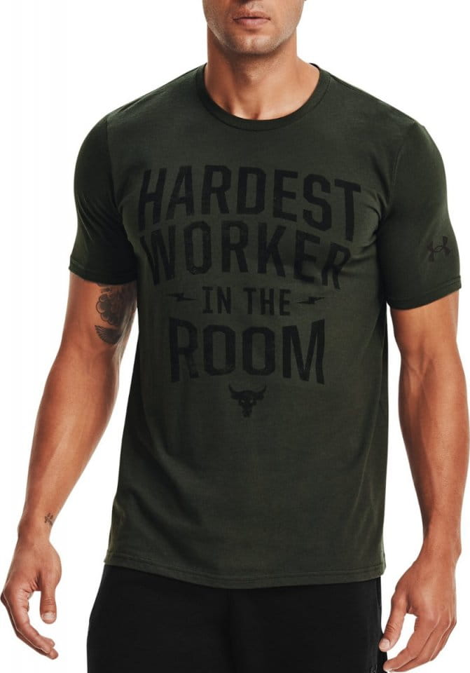 Camiseta Under Armour UA PJT ROCK HARDEST WRKR SS
