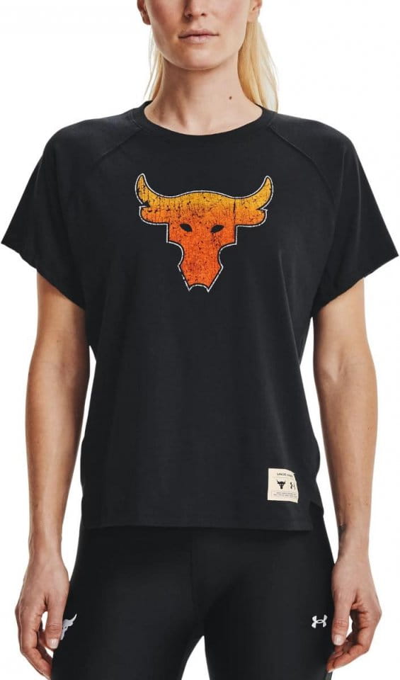 Camiseta Under Armour UA Prjct Rock Bull SS-BLK