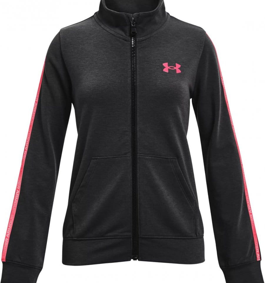 Sudadera con capucha Under Armour Rival Terry Taped FZ-BLK