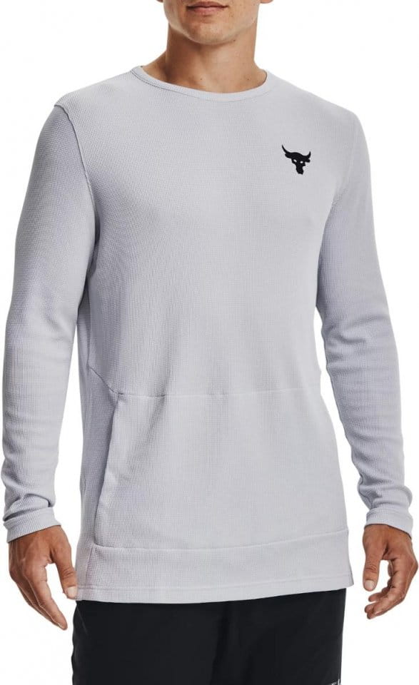 Sudadera Under Armour UA Pjt Rock Authentic Crew-GRY