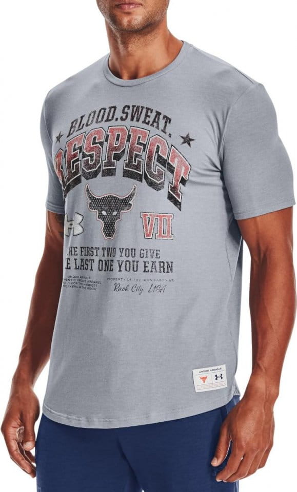 Camiseta Under Armour UA Project Rock BSR SS-GRY