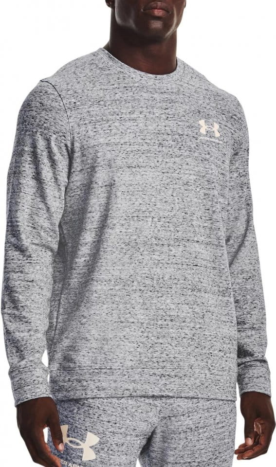 Sudadera Under Armour UA Rival Terry LC Crew-WHT