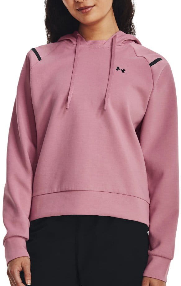 Sudadera Under Armour Unstoppable Flc Hoodie-PNK