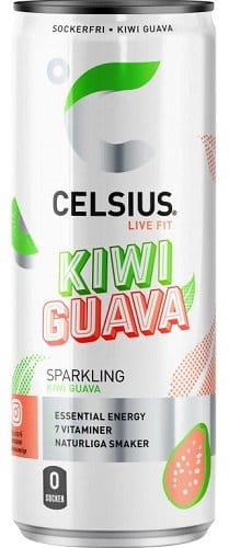 Bebidas y energéticas Celsius Kiwi Guava - 355ml