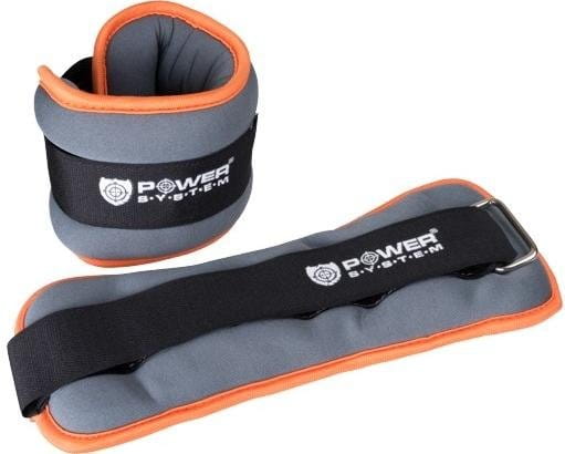 Pesas de los tobillos System POWER SYSTEM-ANKLE WEIGHTS-2×0.5KG