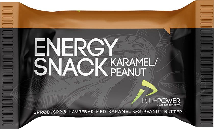 Barra Pure Power Energy Snack Caramel & Peanuts 60g