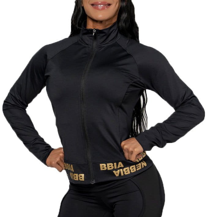 Sudadera NEBBIA Women s Zip-Up Jacket INTENSE Warm-Up Gold