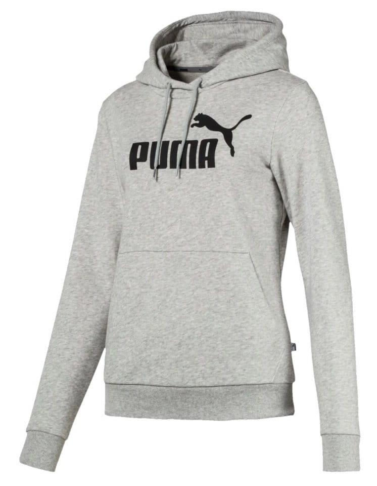 Sudadera con capucha Puma Essential Logo Hoody TR Damen Grau F04