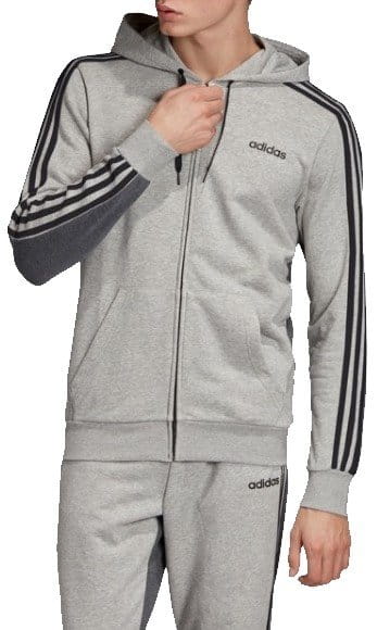 Sudadera con capucha adidas Sportswear Essentials 3S Colorblock FZ FT