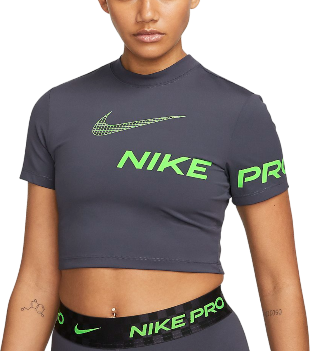 Camiseta Nike W NP DF GRX SS CROP TOP