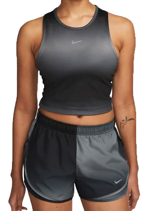 Camiseta sin mangas Nike Dri-FIT Swoosh Women s Printed Cropped Tank Top