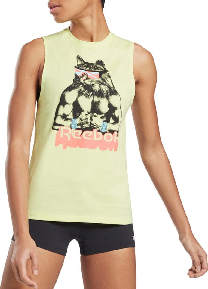 Camiseta sin mangas Reebok Gritty Kitty Tank