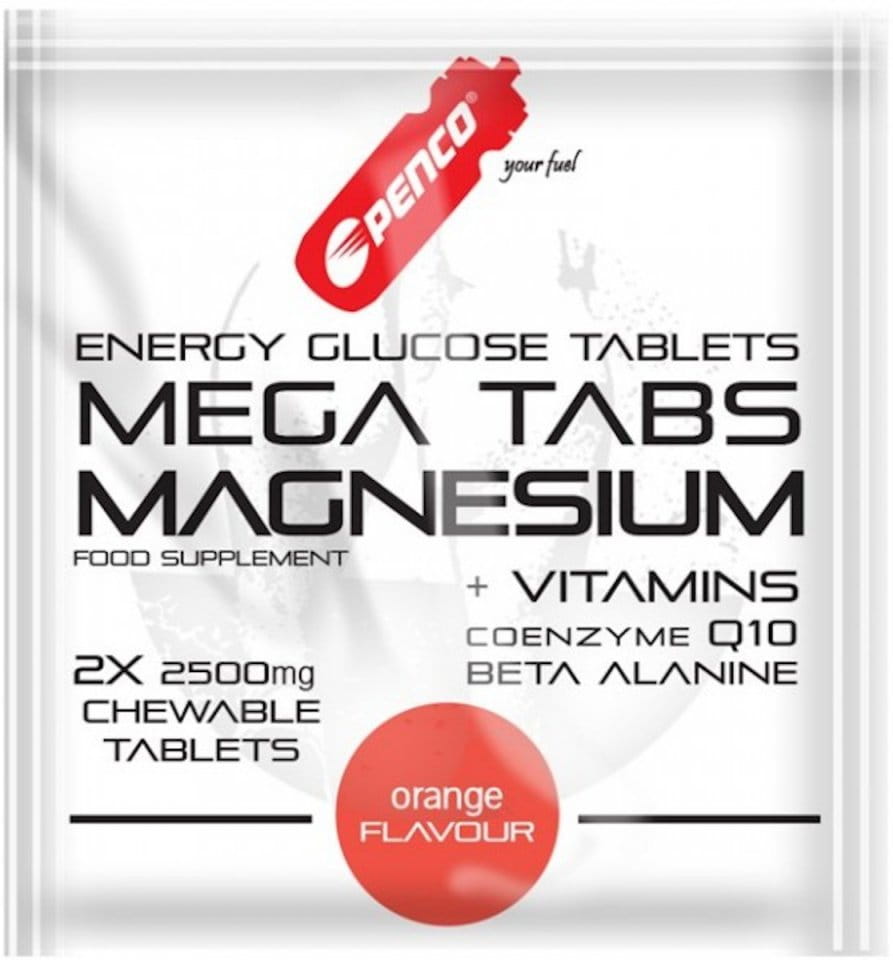 Tabletas de magnesio PENCO MEGA TABS MAGNESIUM 2 uds tableta para chupar