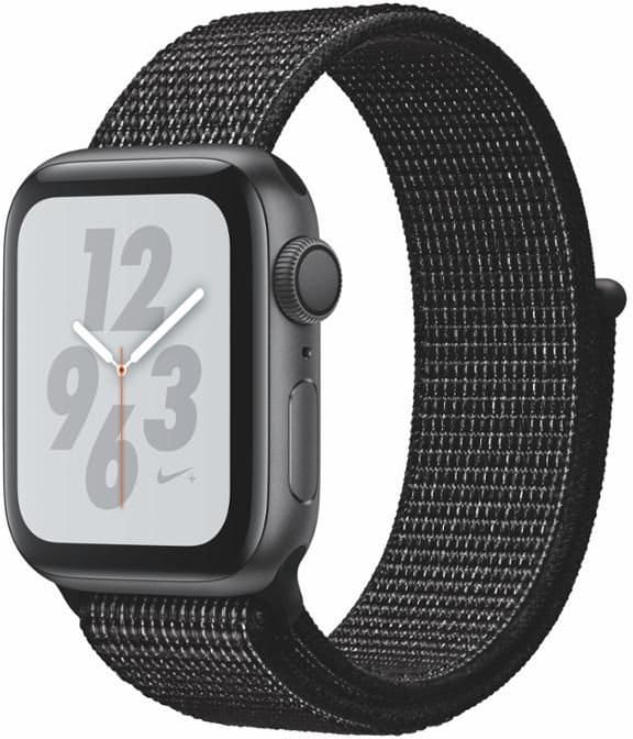 Reloj Apple Watch + Series 4 GPS, 40mm Space Grey Aluminium Case with Black Sport Loop