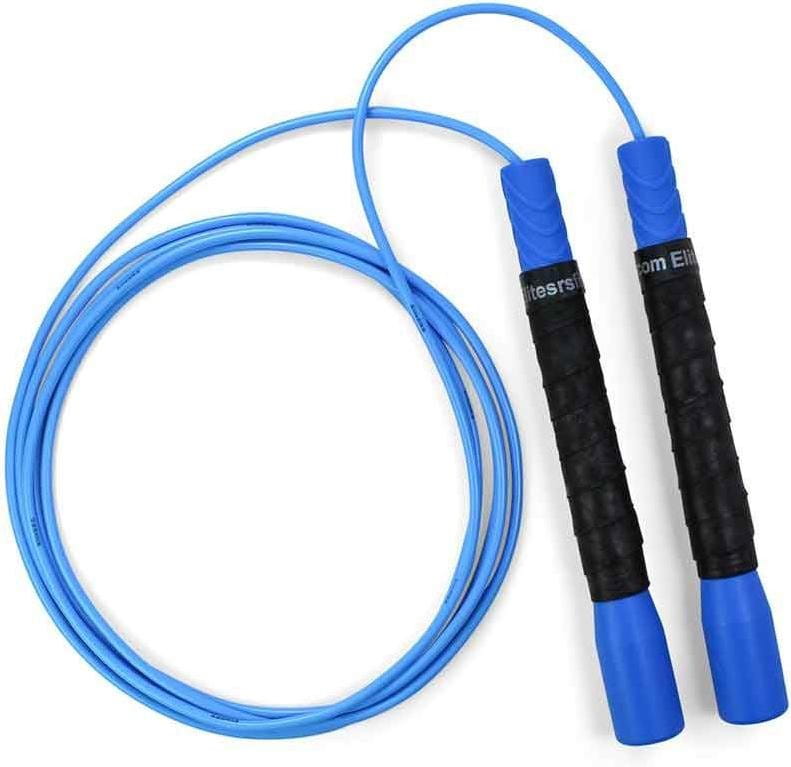 Cuerda para saltar ELITE SRS Pro Freestyle Jump Rope - Blue Handle/Blue Cord