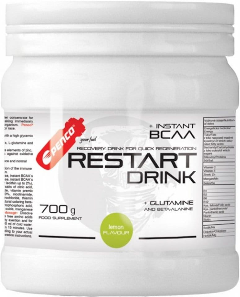 Bebida regeneradora en polvo PENCO RESTART DRINK 700g