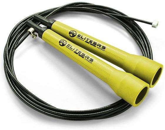 Cuerda para saltar ELITE SRS Ultra Light 3.0 Yellow Handles / Black Cable