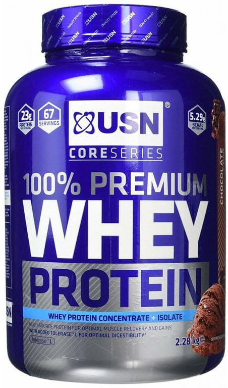 Proteínas en polvo USN 100% Whey Protein Premium čokoláda 2.28kg